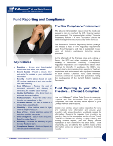Fund Reporting and Compliance The New Compliance Environment