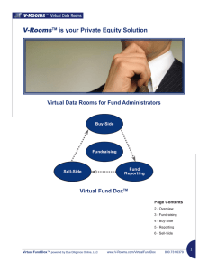 V-Rooms is your Private Equity Solution Virtual Data Rooms for Fund Administrators