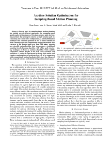 Anytime Solution Optimization for Sampling-Based Motion Planning