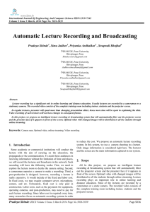 www.ijecs.in International Journal Of Engineering And Computer Science ISSN:2319-7242