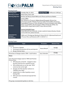 Department	of	Financial	Services Meeting	Notes