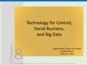 8 Chapter Technology for Control, Social Business,