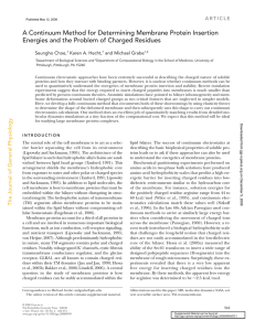 A Continuum Method for Determining Membrane Protein Insertion