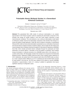 Polarizable Atomic Multipole Solutes in a Generalized Kirkwood Continuum