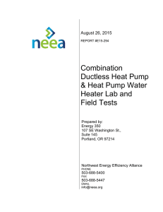 Combination Ductless Heat Pump &amp; Heat Pump Water