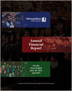 Annual Financial Report For the