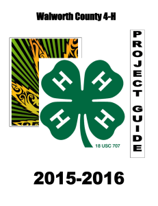 Walworth County 4-H