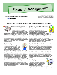 Financial Management P L – H