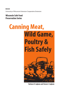 Wild Game, Poultry &amp; Fish Safely Canning Meat,