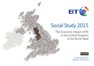 Social Study 2015 The Economic Impact of BT in the United Kingdom