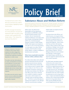 Policy Brief NPC #2, April 2004
