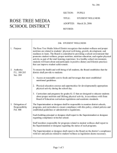 ROSE TREE MEDIA SCHOOL DISTRICT