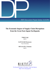 DP The Economic Impact of Supply Chain Disruptions