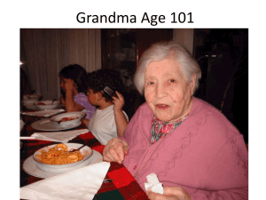 Grandma Age 101