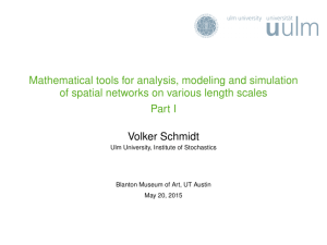 Mathematical tools for analysis, modeling and simulation Part I