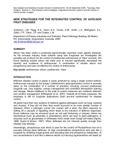 New Zealand and Australia Avocado Grower’s Conference’05.  20-22 September... Zealand.  Session 3.  Pest disease control strategies, integrated...