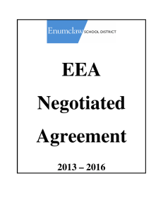 EEA Negotiated Agreement