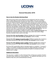 General Education 2016  How to Use the Student Advising Sheet
