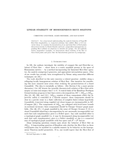 LINEAR STABILITY OF HOMOGENEOUS RICCI SOLITONS