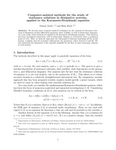 Computer-assisted methods for the study of stationary solutions in dissipative systems,