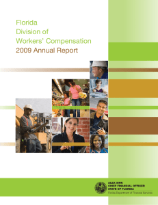 Florida Division of Workers’ Compensation 2009 Annual Report