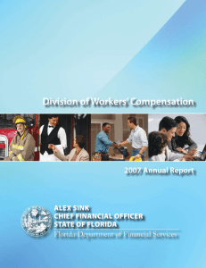 Division of Workers’ Compensation 2007 Annual Report