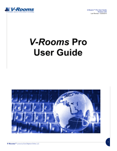 V-Rooms User Guide  1