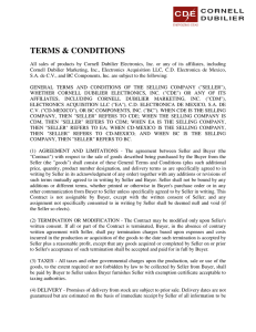 TERMS &amp; CONDITIONS