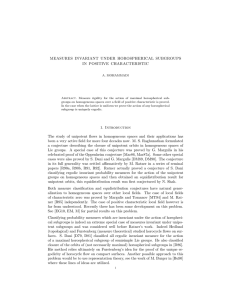 MEASURES INVARIANT UNDER HOROSPHERICAL SUBGROUPS IN POSITIVE CHARACTERISTIC