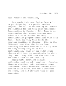 October 16, 2006 Dear Parents and Guardians,