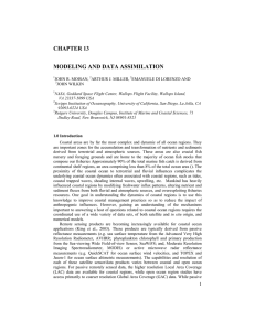 CHAPTER 13  MODELING AND DATA ASSIMILATION