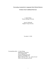 Forecasting Asymmetries in Aggregate Stock Market Returns: Evidence from Conditional Skewness