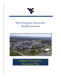Health Sciences Campus Emergency Response Plan