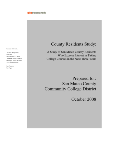 County Residents Study: