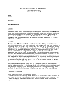 NORTH PENN SCHOOL DISTRICT School Board Policy