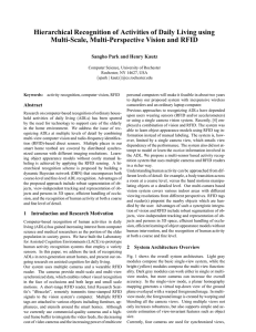 Hierarchical Recognition of Activities of Daily Living using