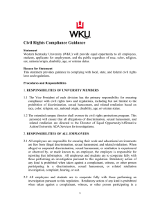Civil Rights Compliance Guidance