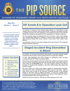 DIF Arrests 8 in Operation Look Out HEADER HERE May 2011