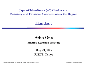 Handout Arito Ono Japan-China-Korea (A3) Conference