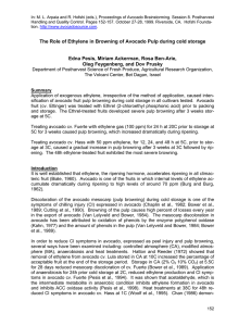 In: M. L. Arpaia and R. Hofshi (eds.), Proceedings of... Handling and Quality Control. Pages 152-157. October 27-28, 1999. Riverside,...