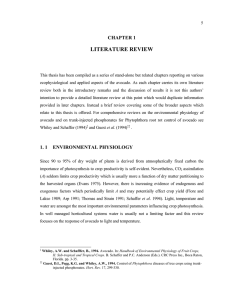 LITERATURE REVIEW CHAPTER 1