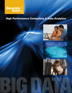 High Performance Computing &amp; Data Analytics