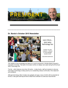 Dr. Bardo’s October 2015 Newsletter