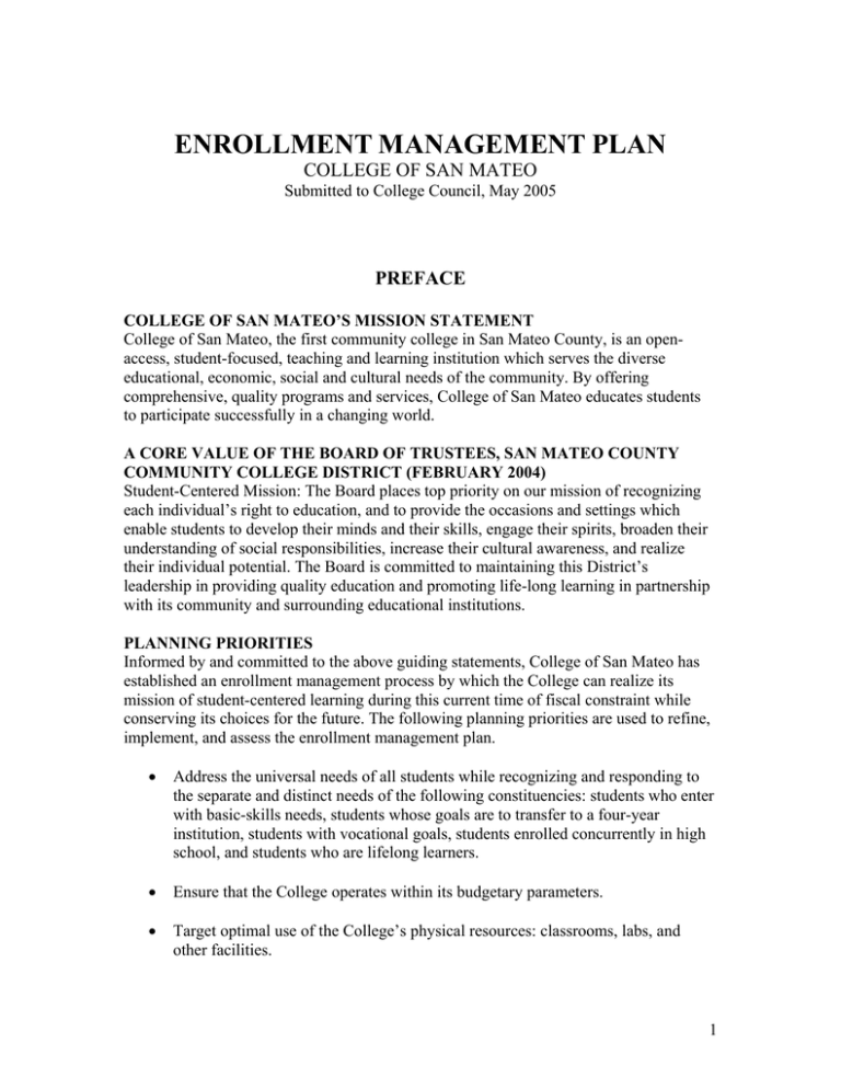 enrollment-management-plan