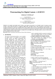 www.ijecs.in  International Journal Of Engineering And Computer Science ISSN: 2319-7242