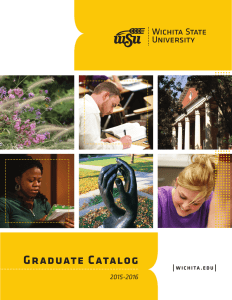 Graduate Catalog 2015-2016 1