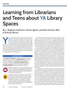 Y Learning from Librarians and Teens about Library