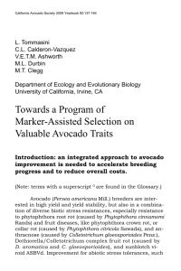 L. Tommasini C.L. Calderon-Vazquez V.E.T.M. Ashworth M.L. Durbin