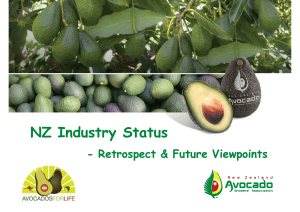 NZ Industry Status - - Retrospect &amp; Future Viewpoints Retrospect &amp; Future Viewpoints