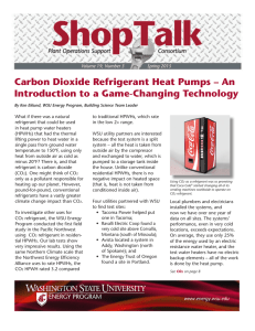 Carbon Dioxide Refrigerant Heat Pumps – An